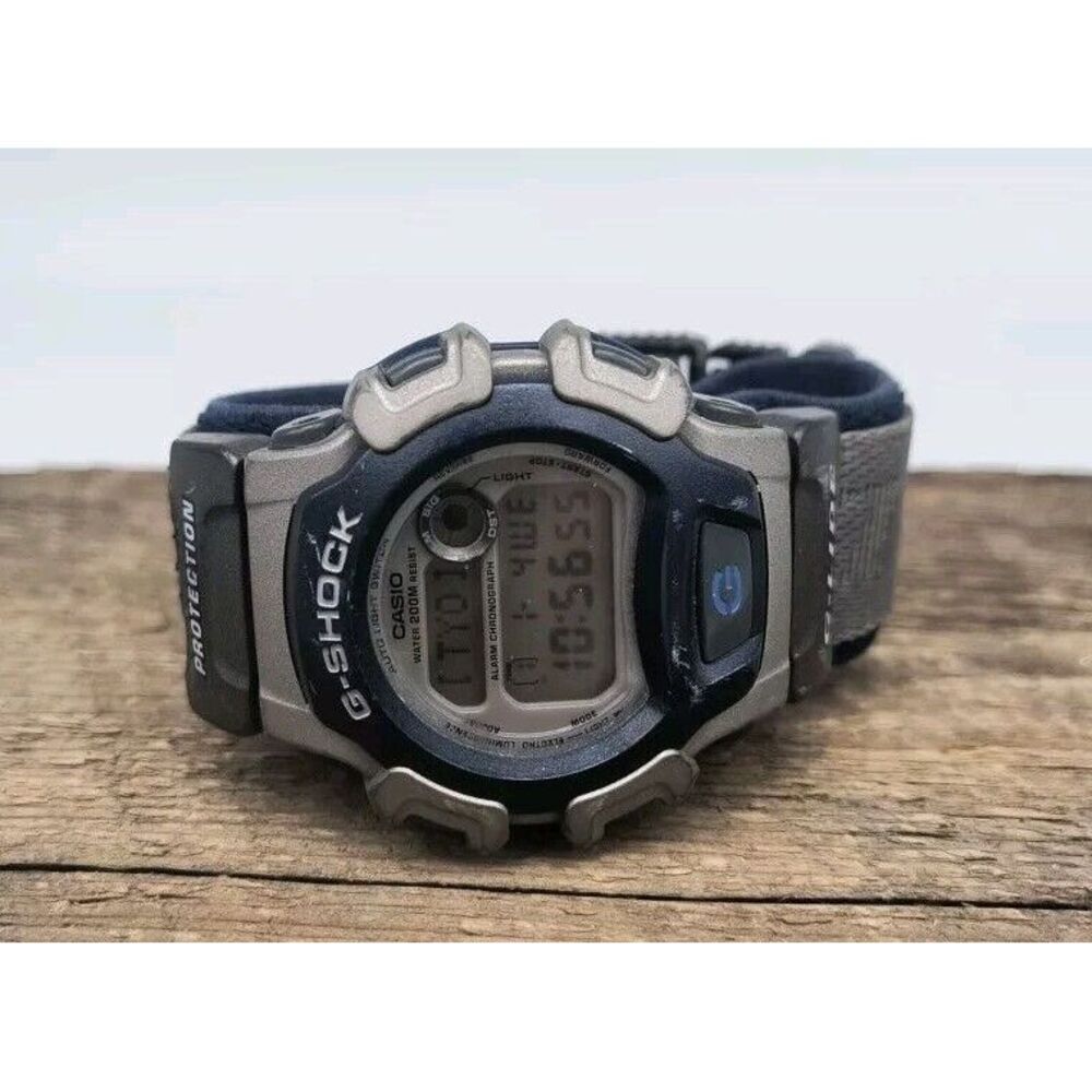 Casio G Shock DW-004 G-Lide Alarm Chronograph Y2K Vintage Watch - Picture 1 of 8